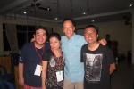 Stephen, myself (a judge for the competition), Rantje Allen & William Tan at Jailolo Photo Comp, May 2014