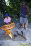 Local people selling woodcrafts 01